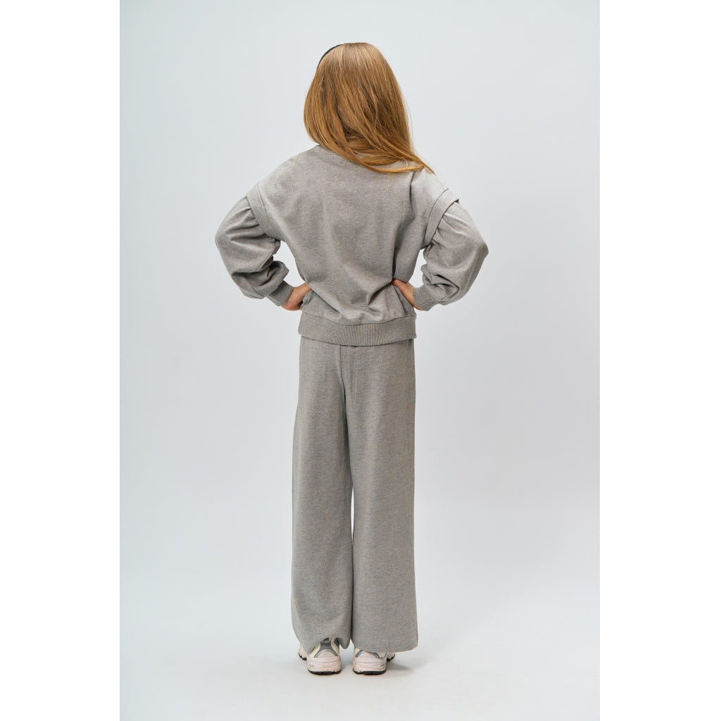 The New Renata Glitter Sweatshirt, Grey Melange