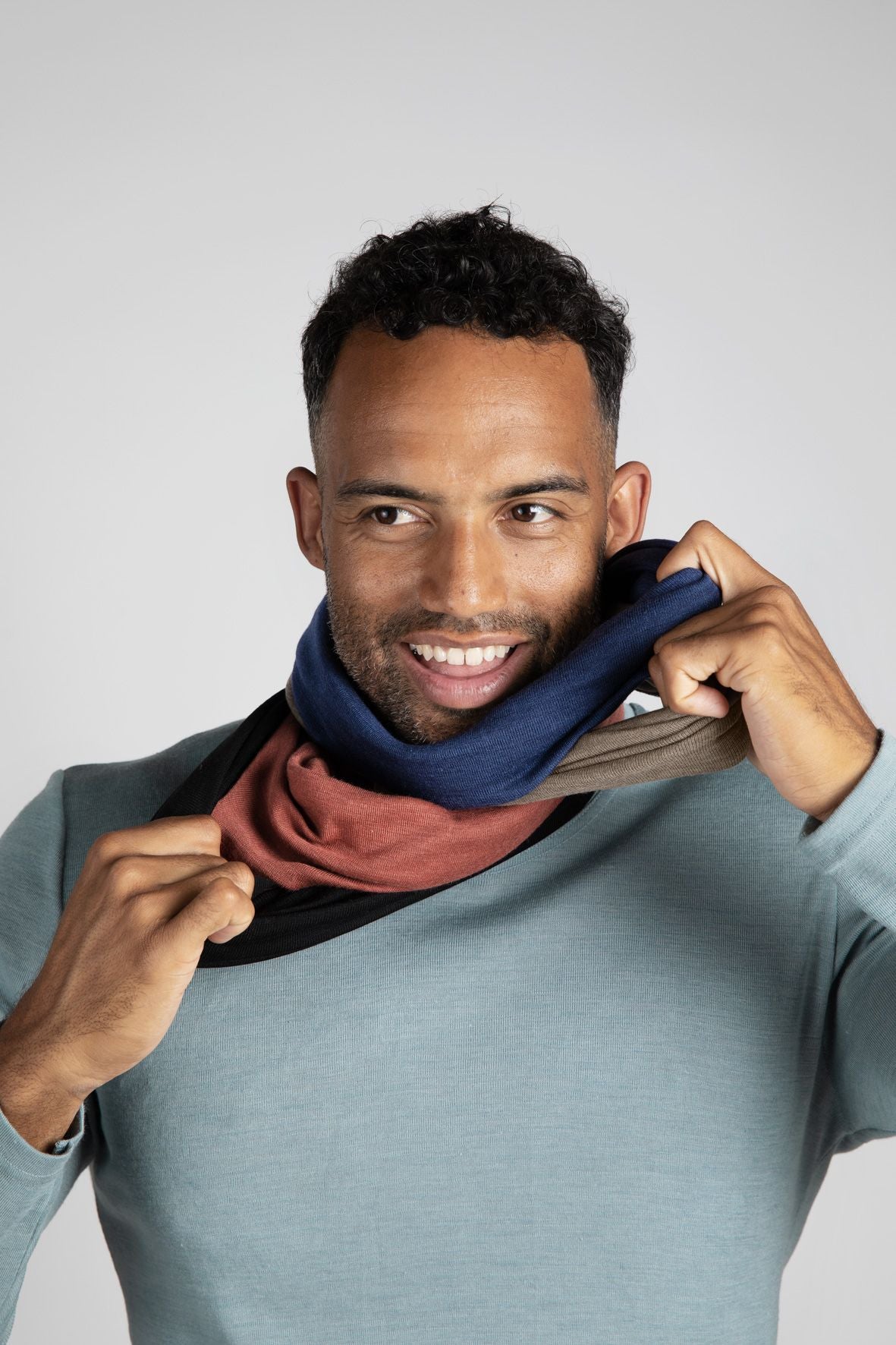 Engel Natur Erw. Schlauchschal W/S, Schwarz