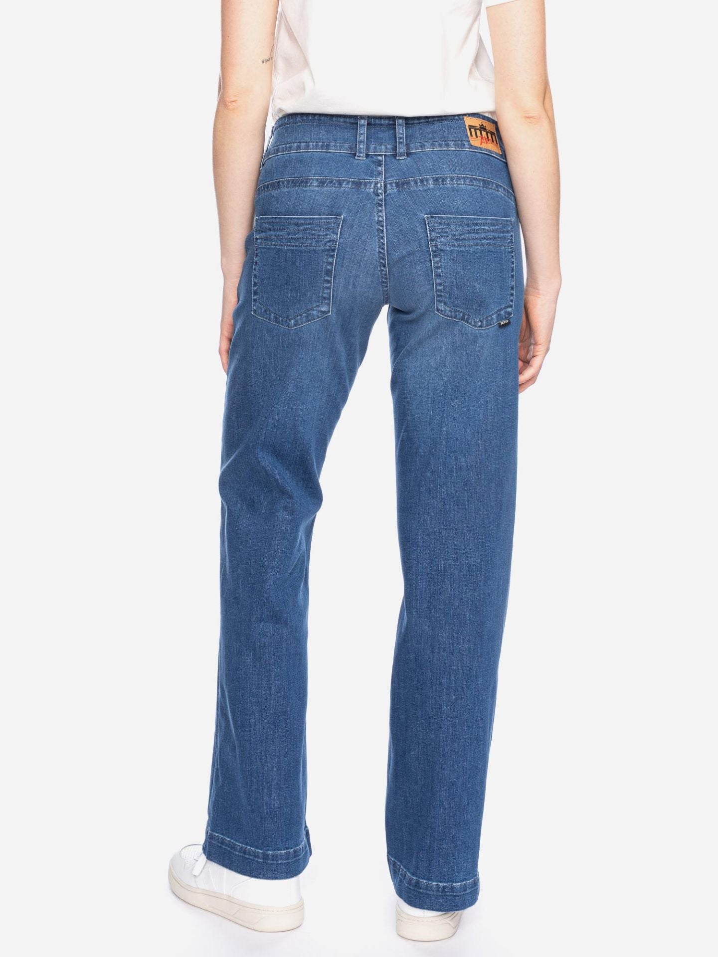 Ato Berlin - Jeans Lilia Vanu, blau used