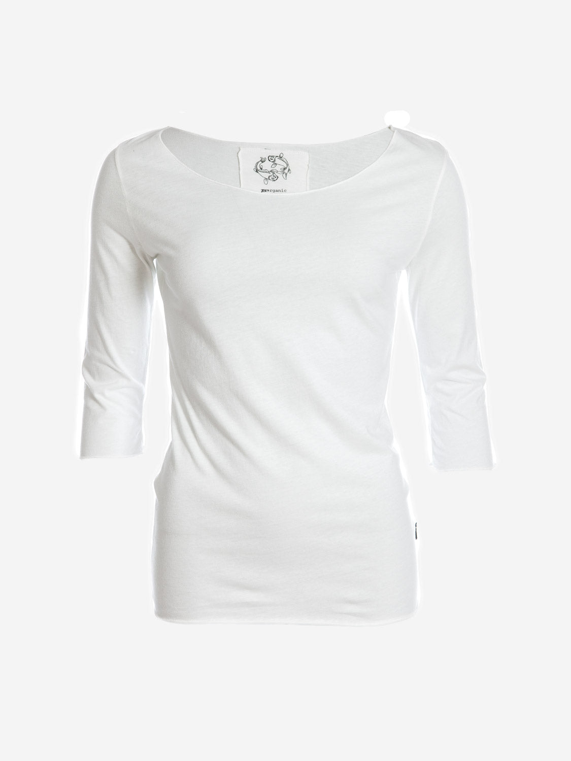 Ato Berlin Damen Shirt Caja, White