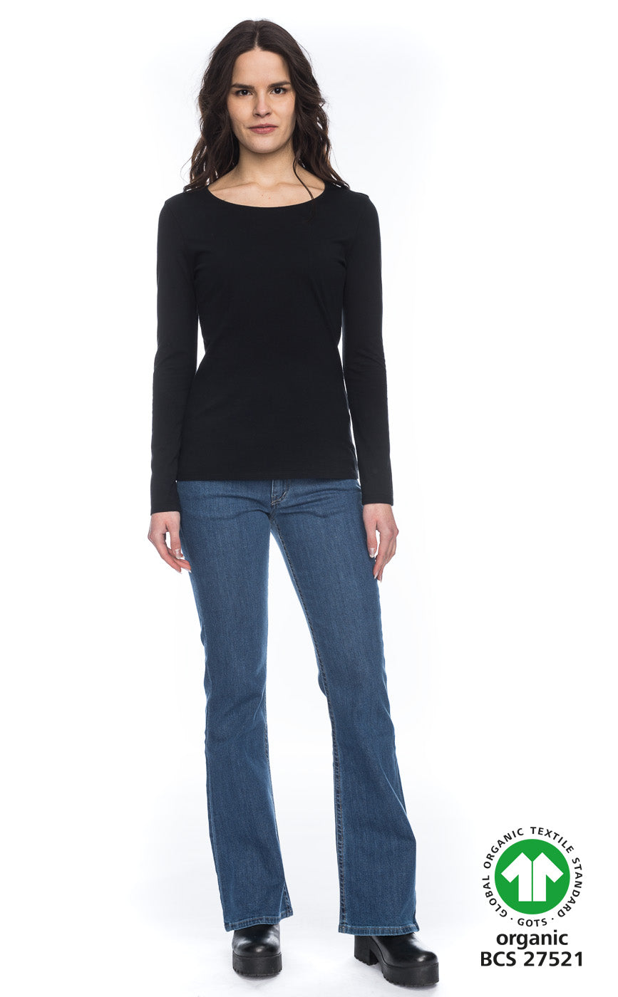Ato Berlin Longsleeve Deborah, schwarz