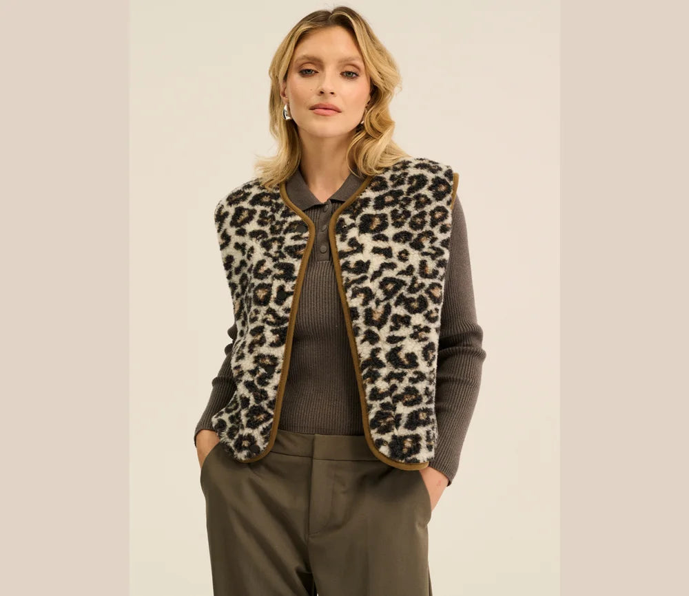 Alwero Damen-Weste TYB, Leo White