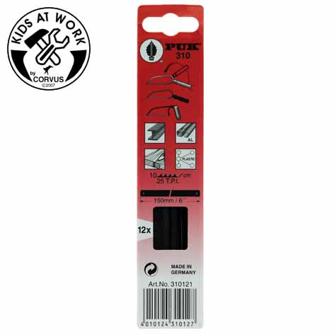 Sägeblätter für die Handsäge, Metall