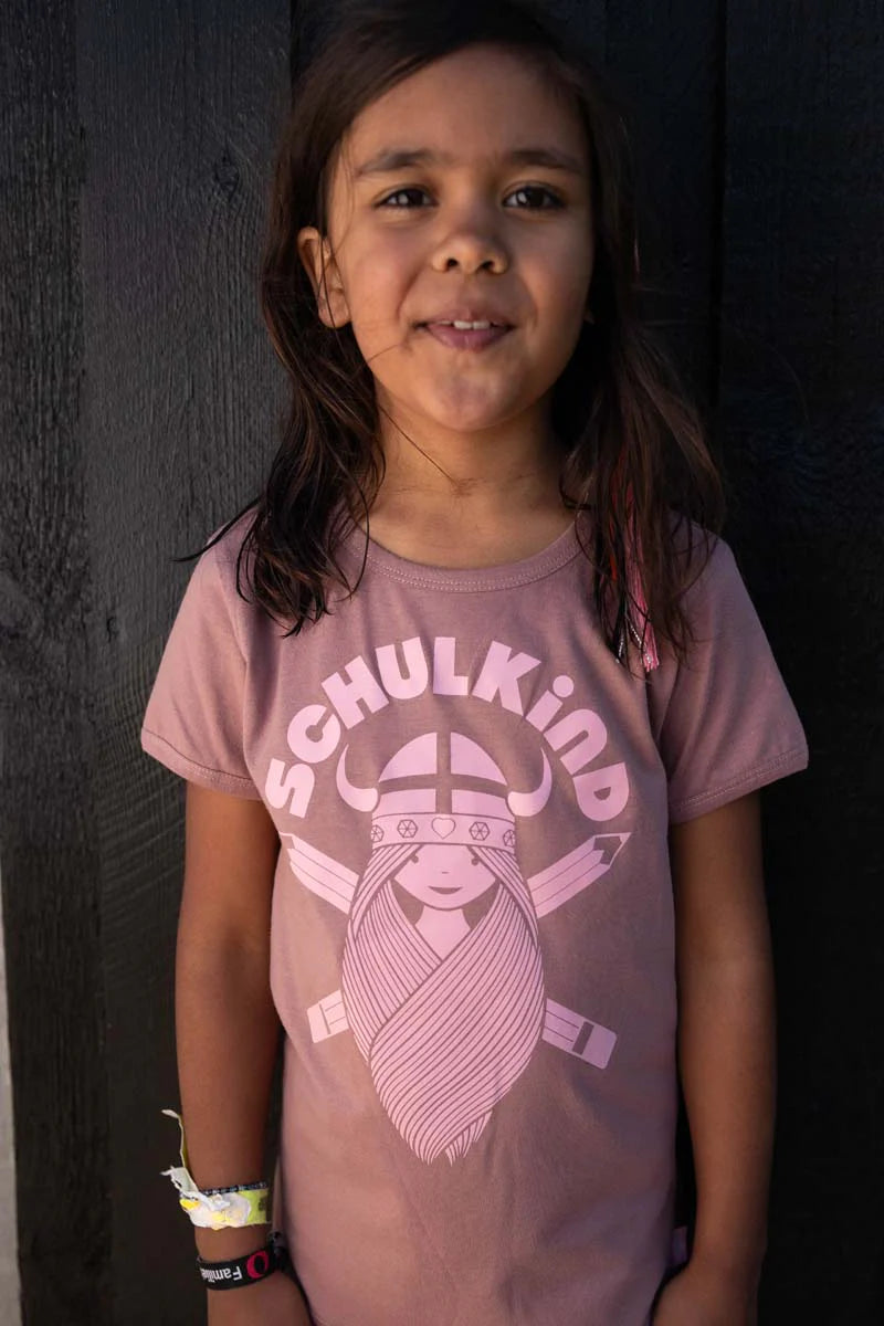 Danefae T-Shirt Schulkind, Dark Rose