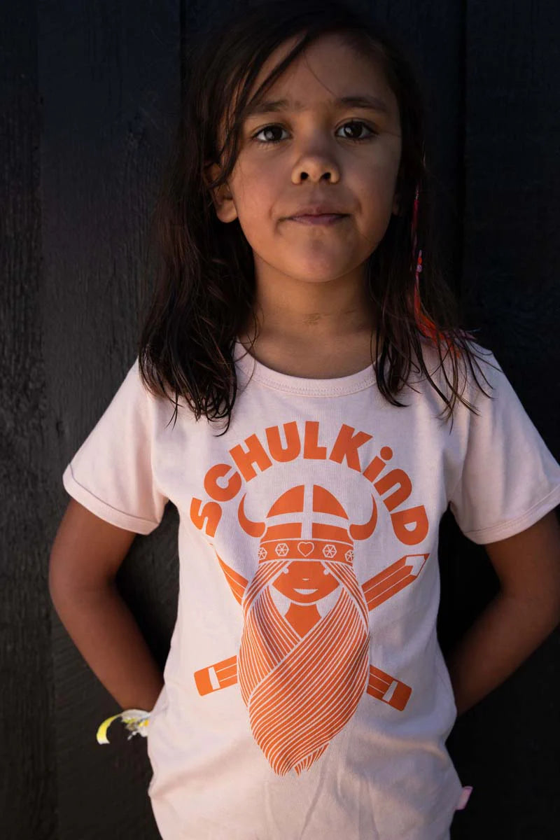 Danefae T-Shirt Schulkind, Light Rosa