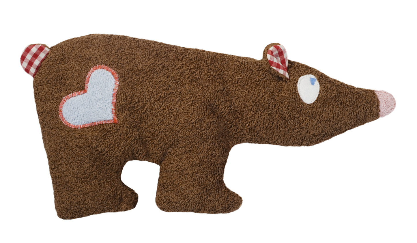 Efie Kuschelkissen Bär, braun