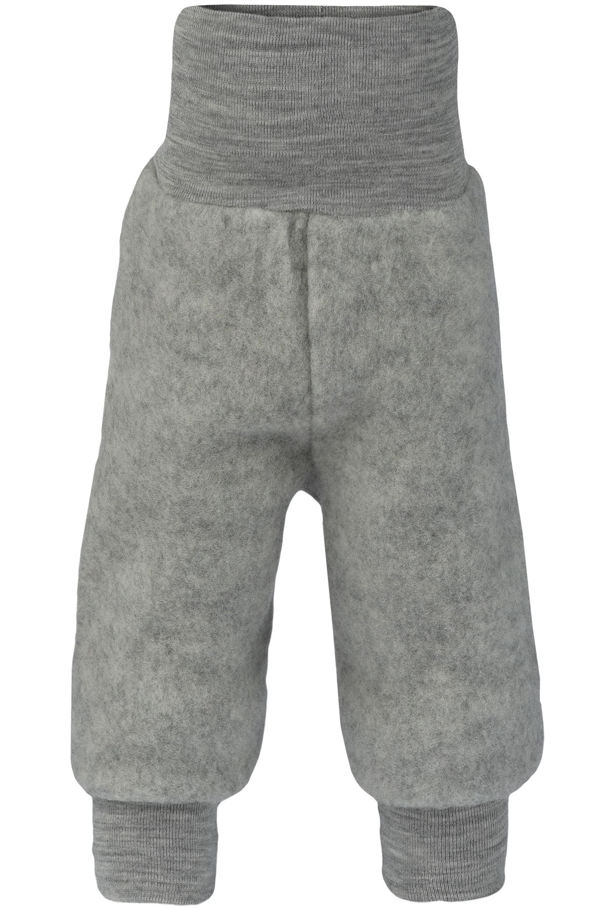 Engel Natur Babyhose Wolllfleece, Hellgrau