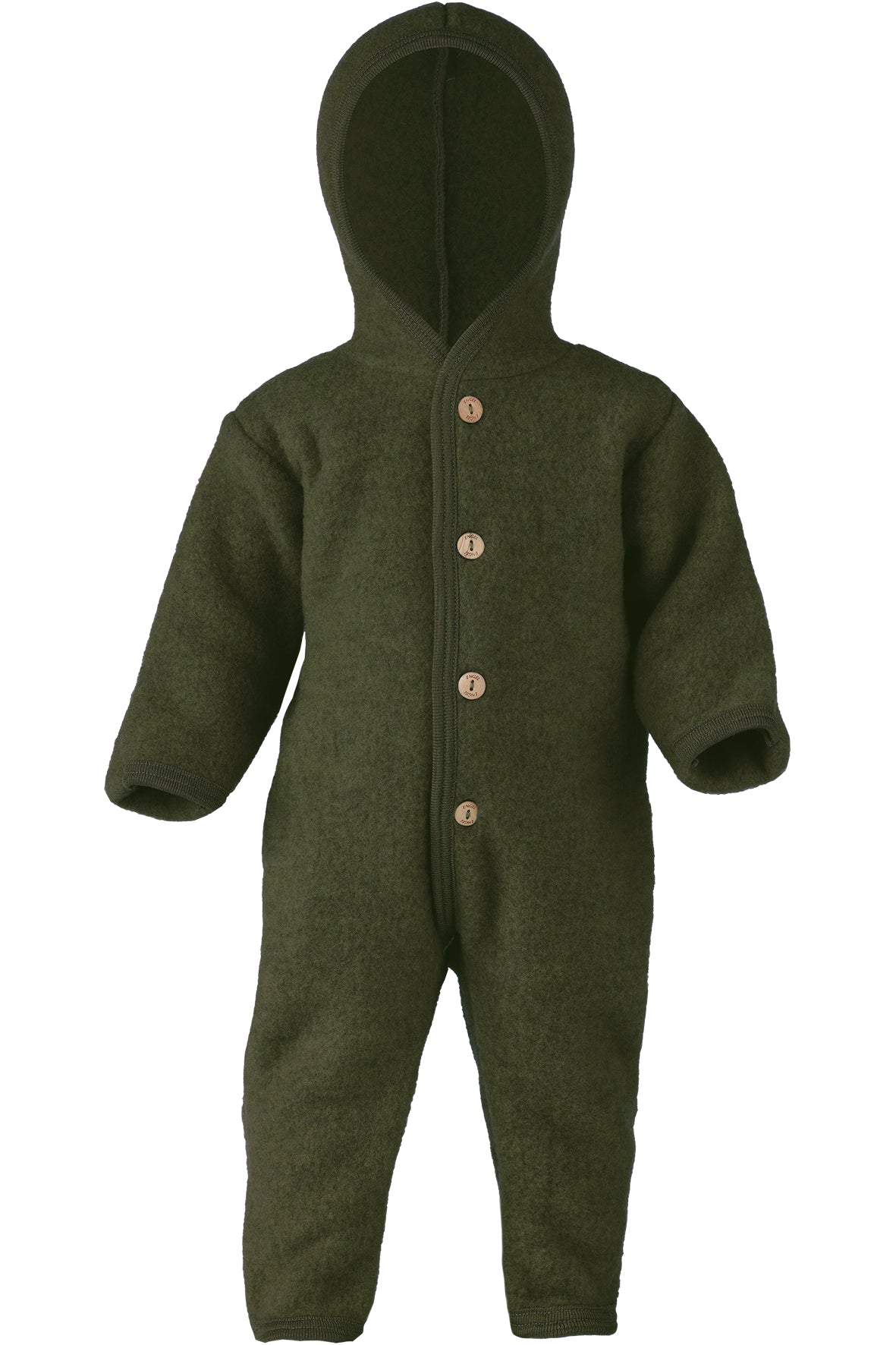 Engel Natur Baby-Overall Wollfleece, Schilf