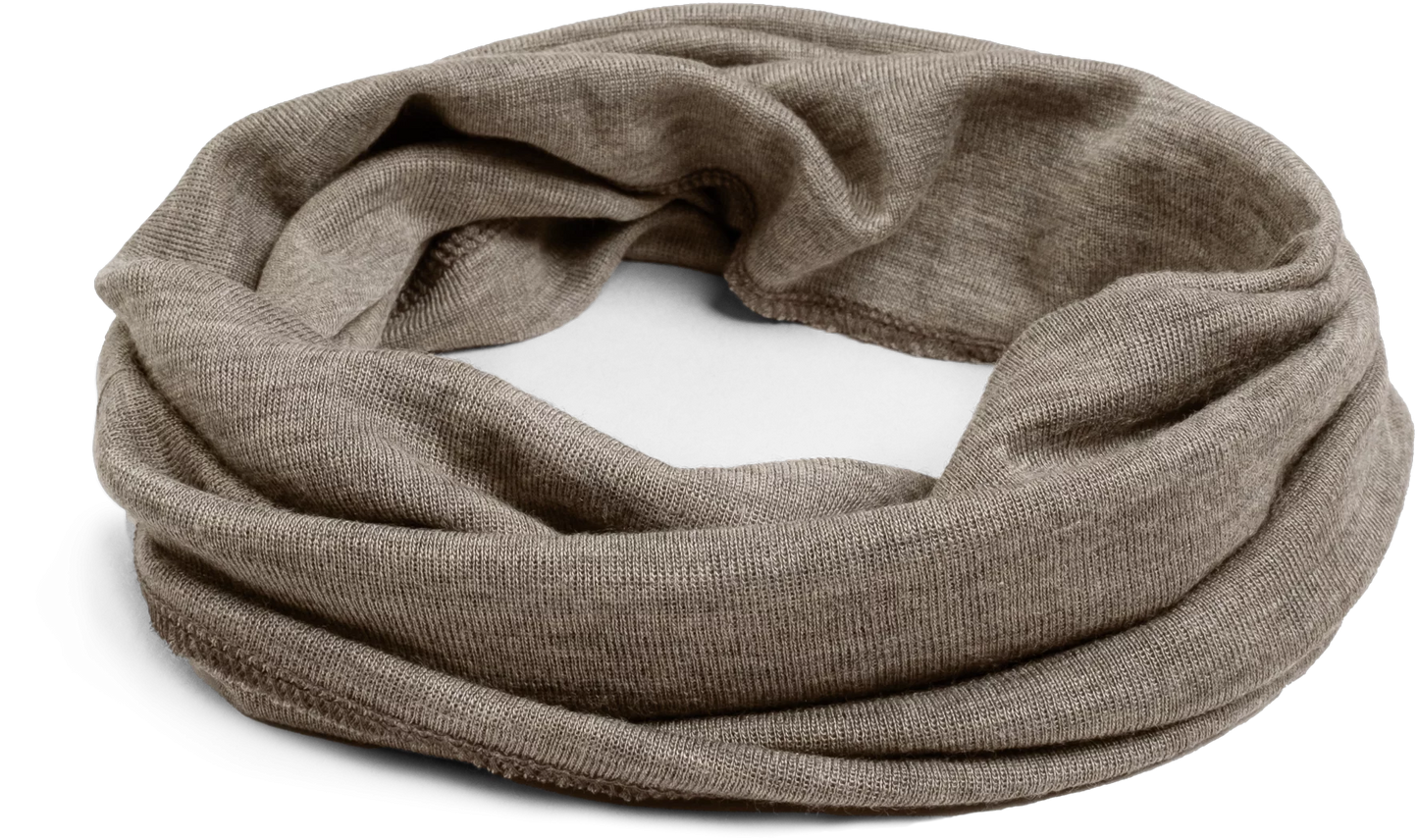 Engel Natur Erw. Schlauchschal W/S, Walnuss