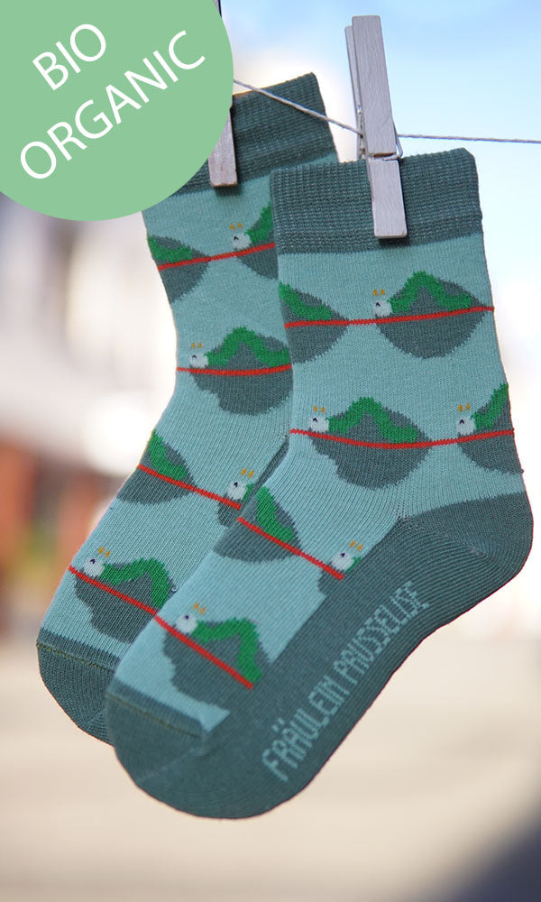 Bio Kindersocken Raupe