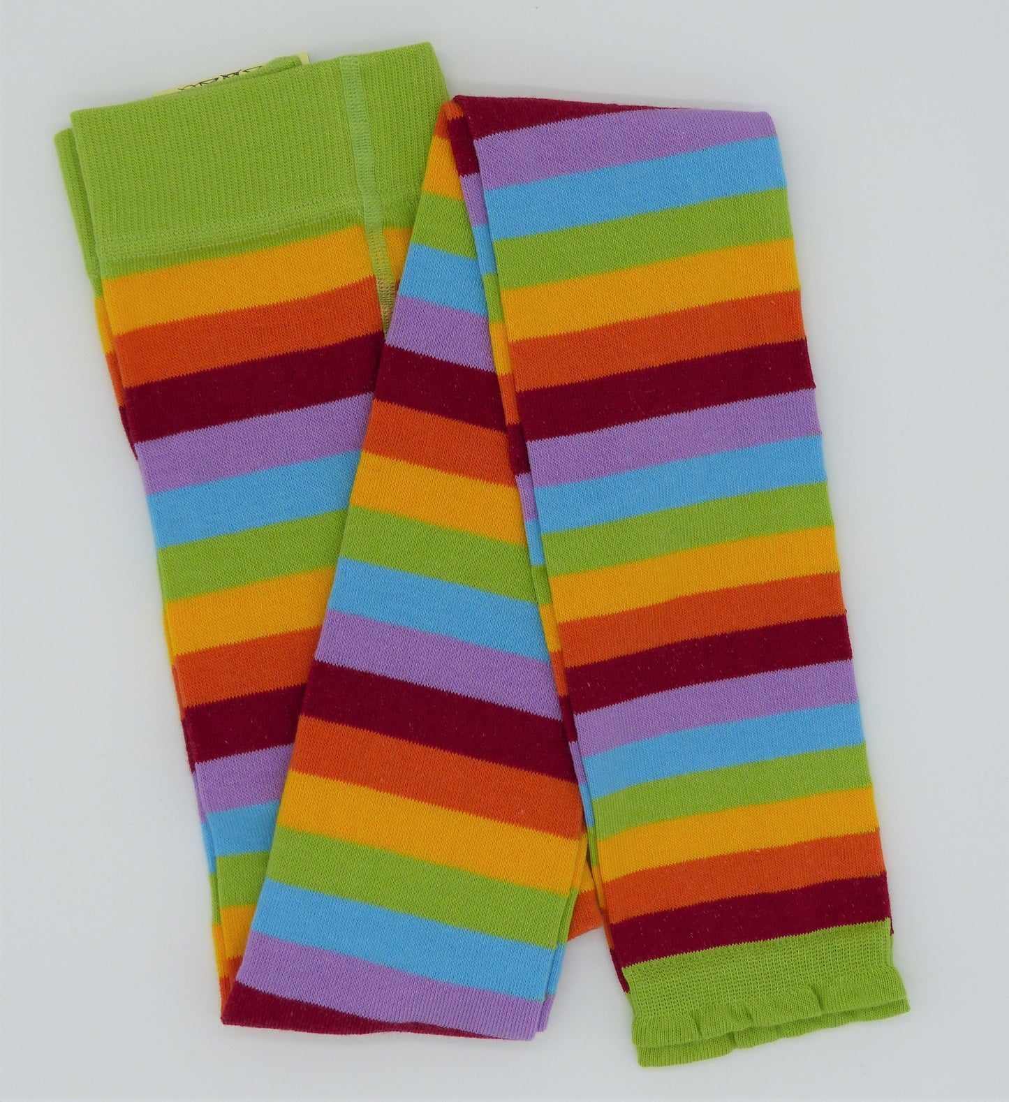 Grödo Bio Damen Strick-Leggings Ringel, bunt