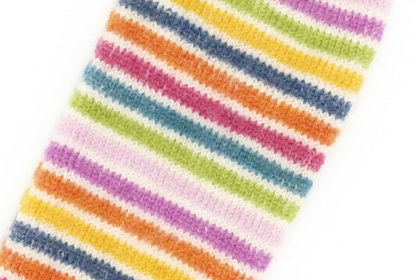 Hirsch Natur Kinder Beinstulpen Wolle, Ringel natur/bunt