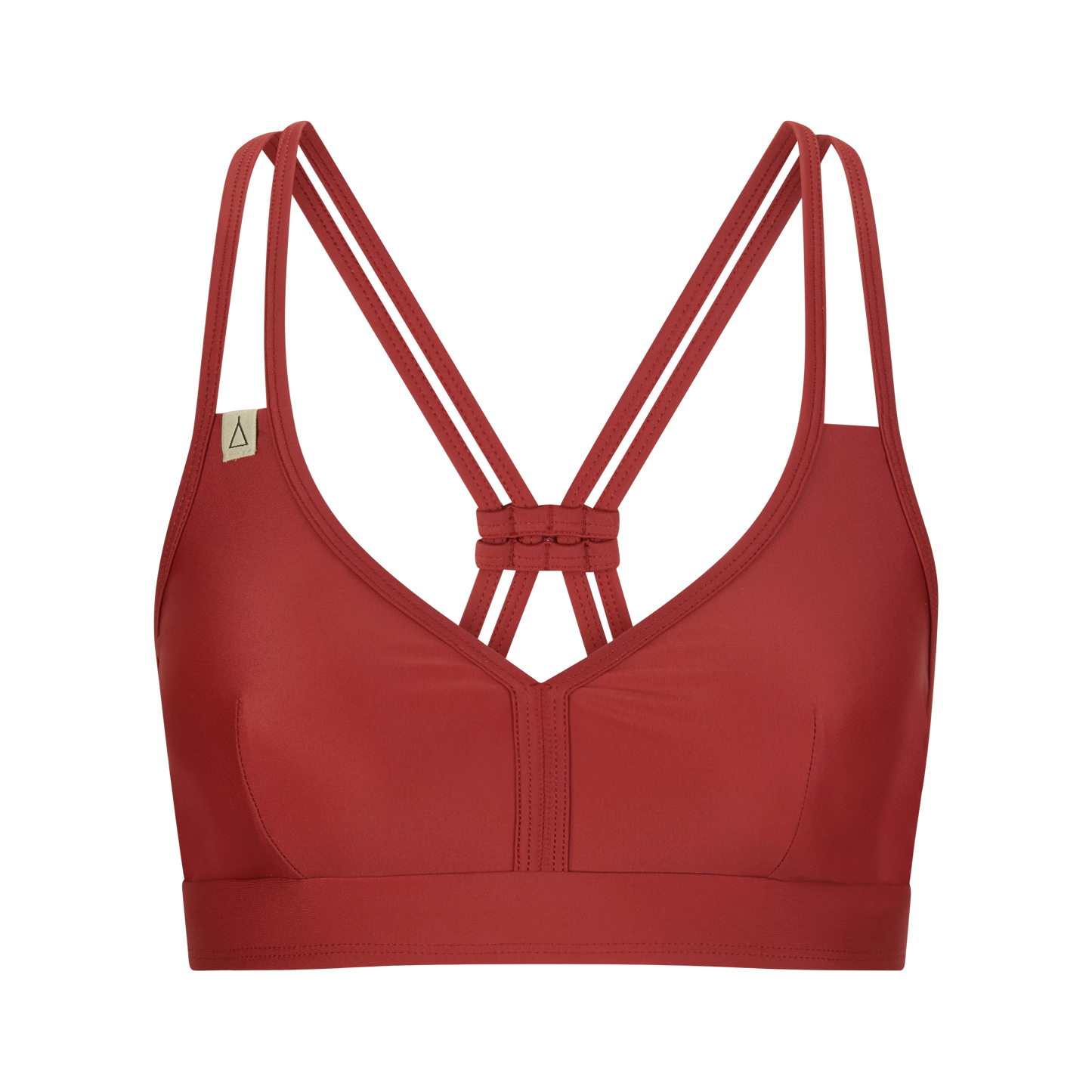 INASKA Sportbikini-Top WILD, dunkelrot