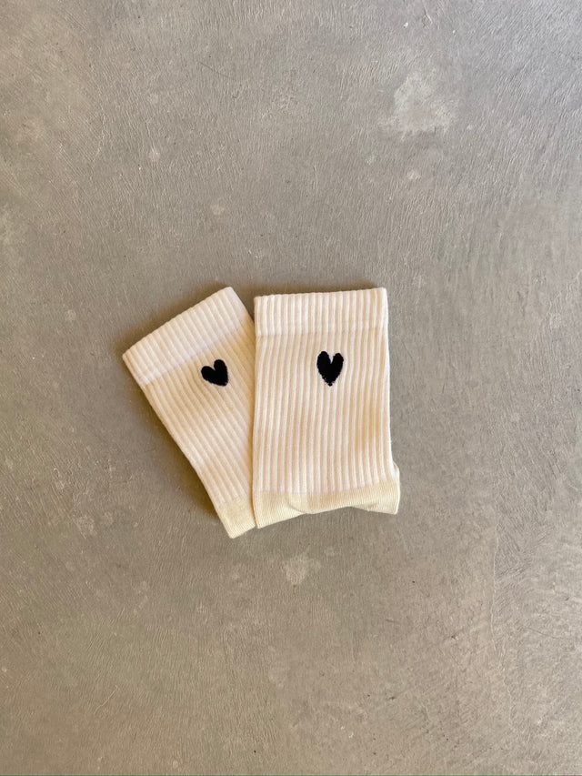 Jutelaune Socks, Black Heart