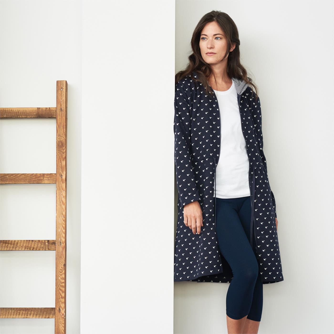 Living Crafts Damen 3/4-Leggings Ellen, dark navy