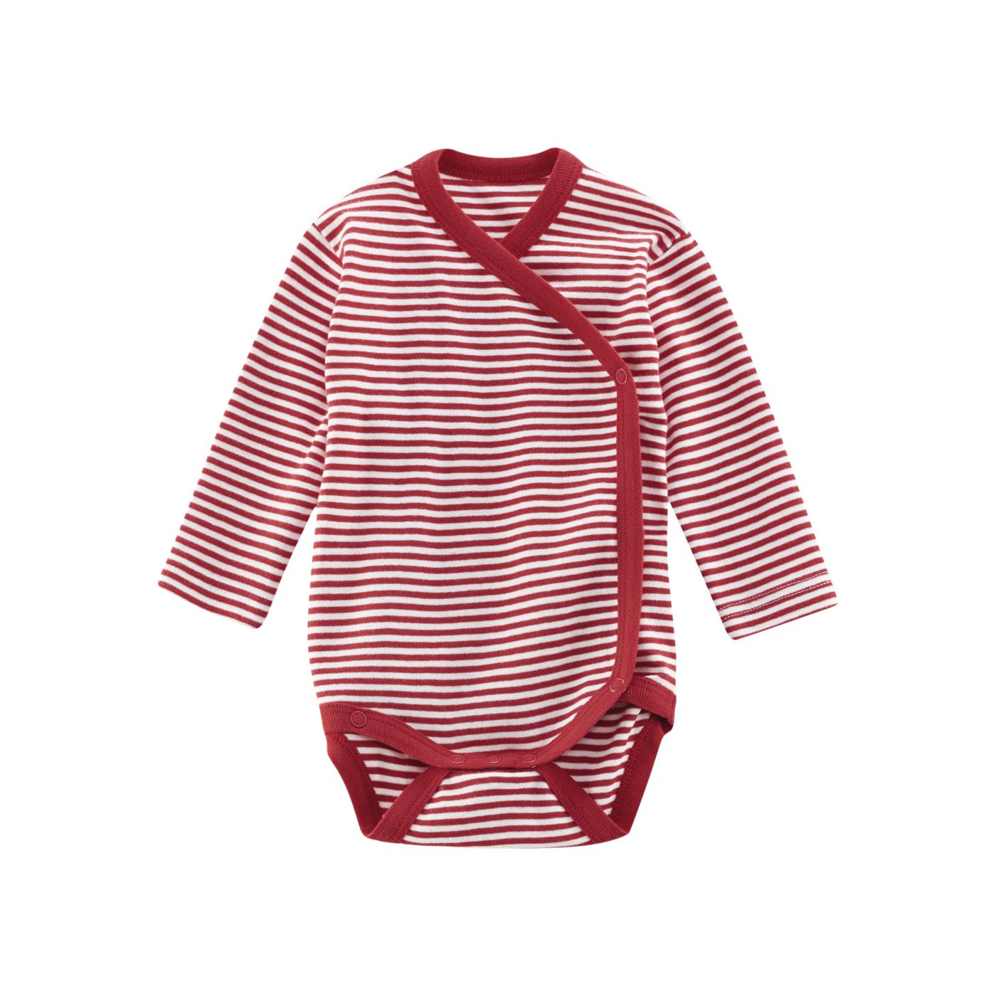 Living Crafts Wickelbody, rot/weiß