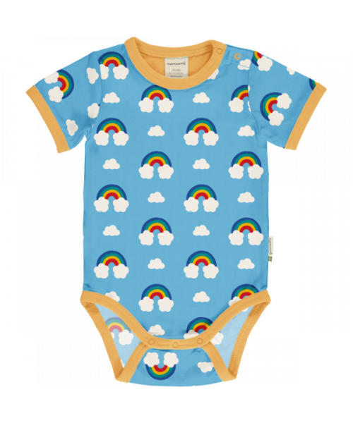 Maxomorra Body kurzarm, Rainbow