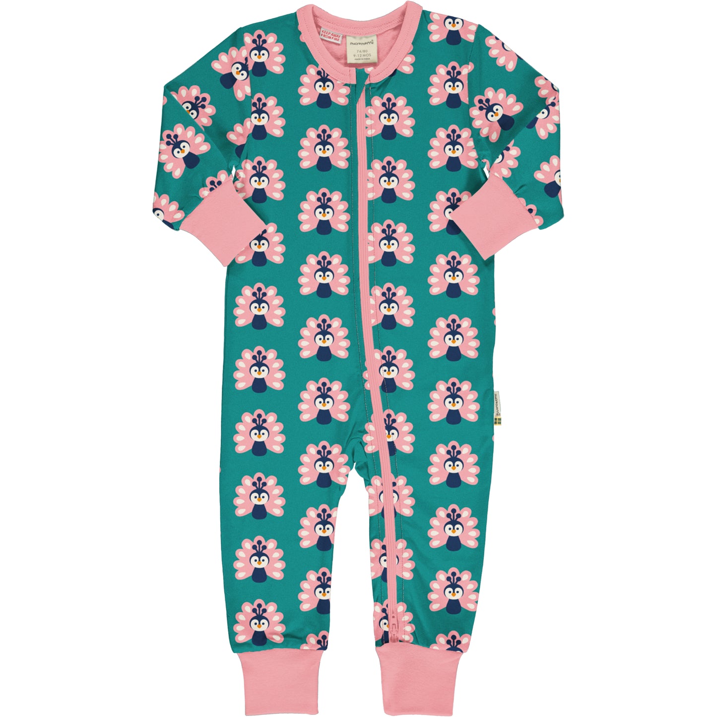 Maxomorra Schlafanzug Pfau