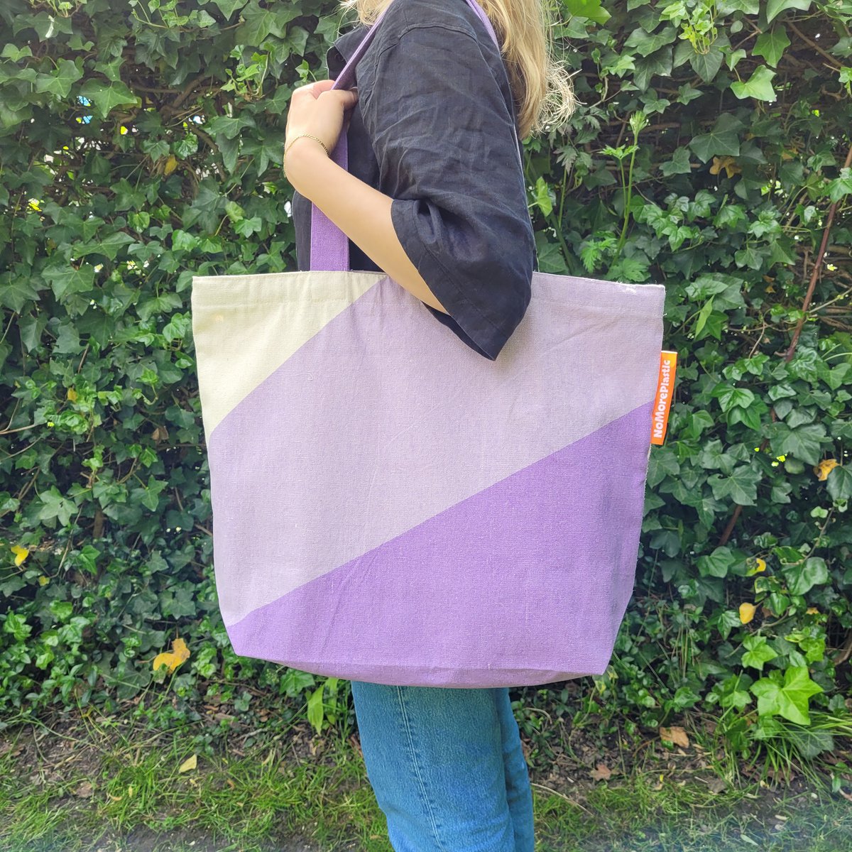 NoMorePlastic Shopper Lila Lilac