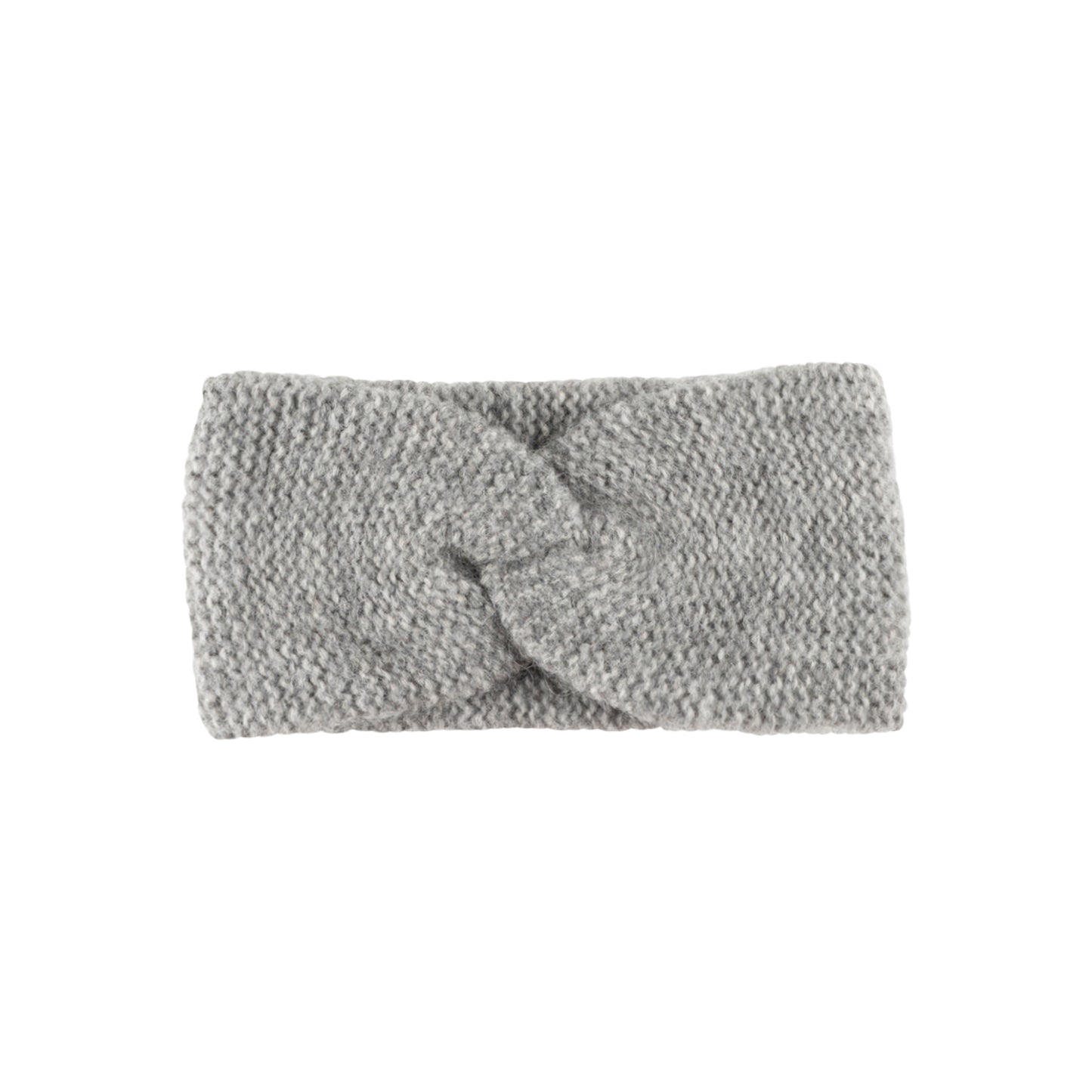 PurePure Damen-Stirnband Alpaka, Grau-melange