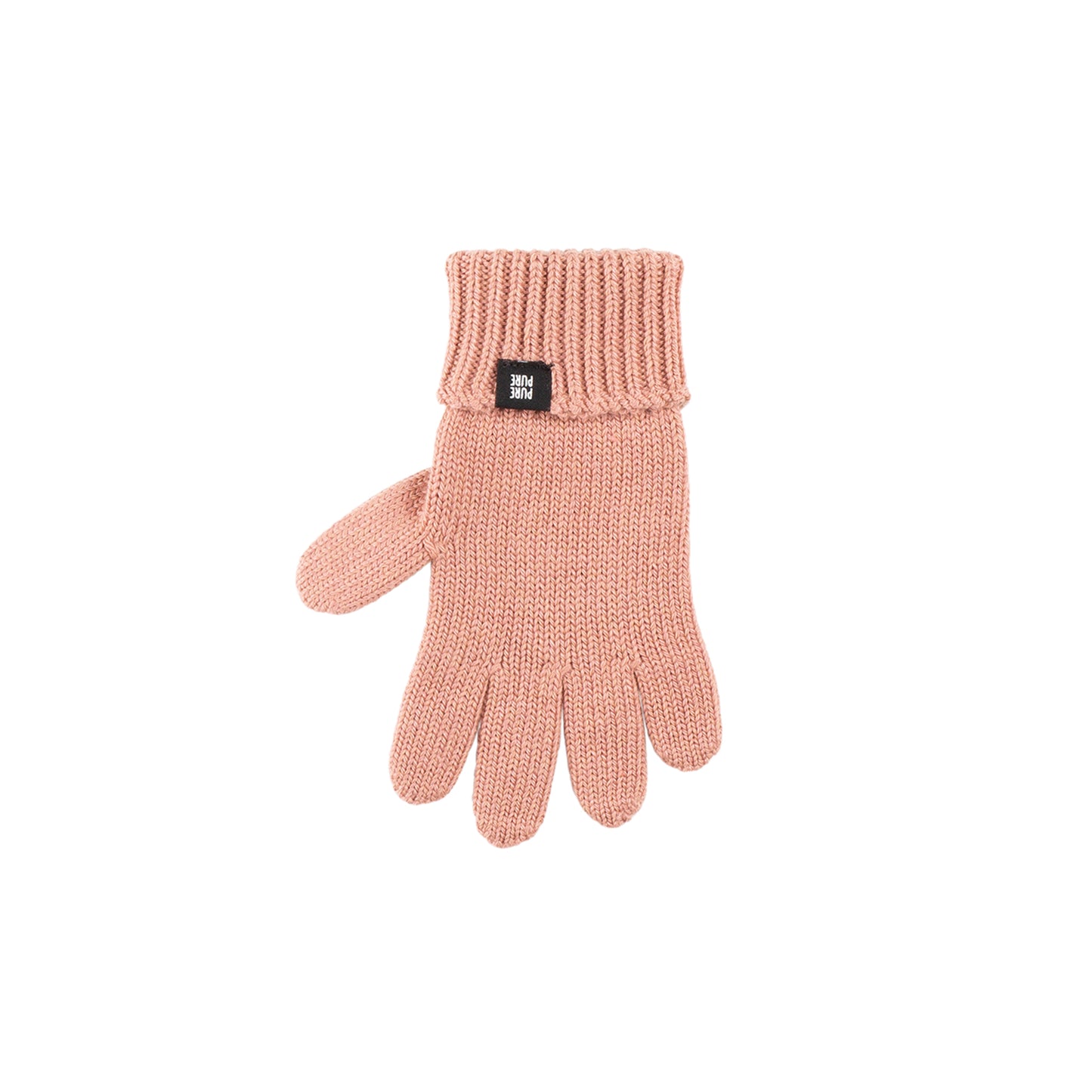 PurePure Kinder Strick-Handschuhe, Misty Rose