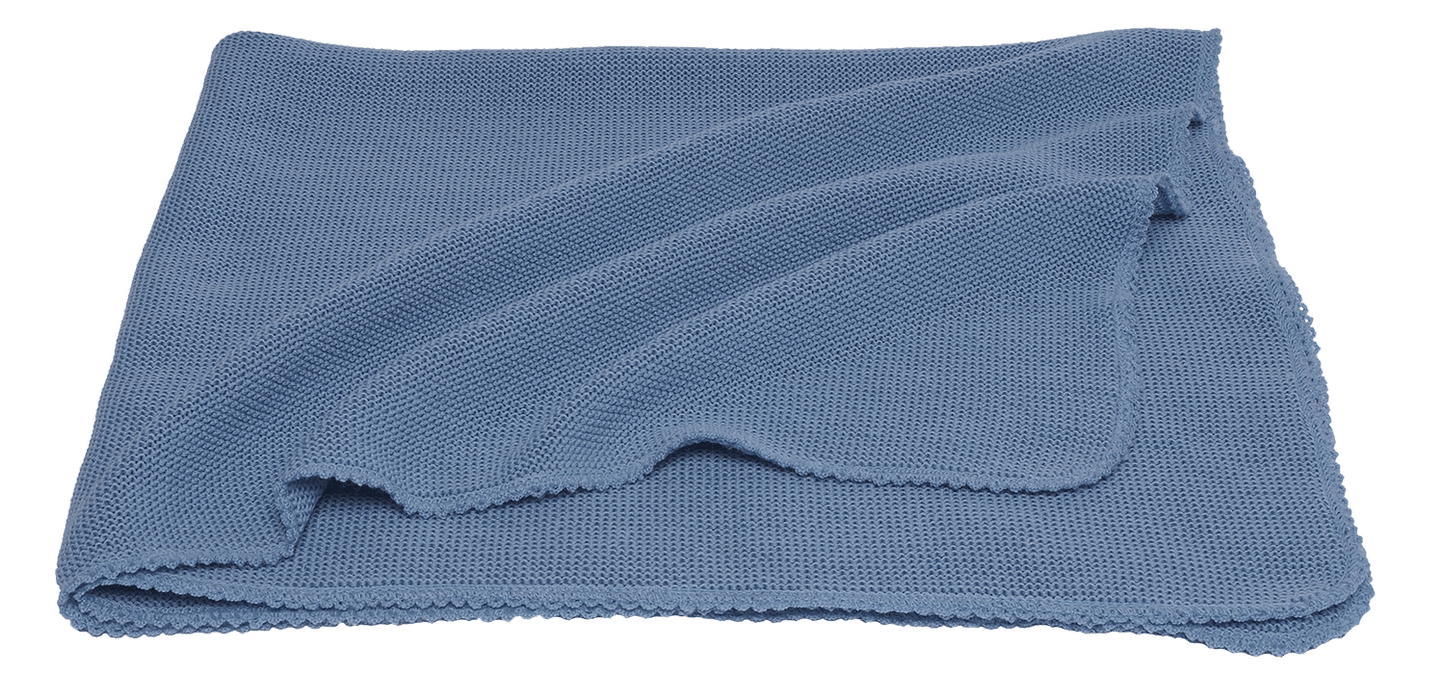Reiff Baby-Wolldecke, Hellblau