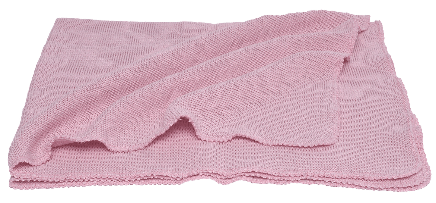 Reiff Baby-Wolldecke, Rosa