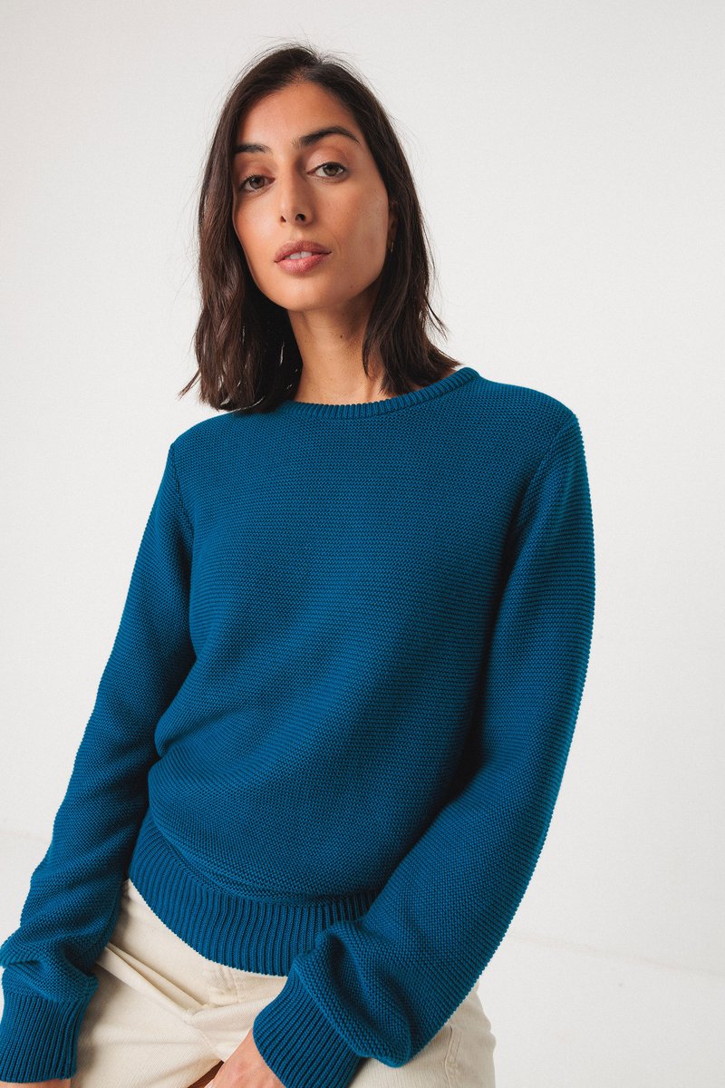 SKFK Iradi Sweater, Oxford Blue