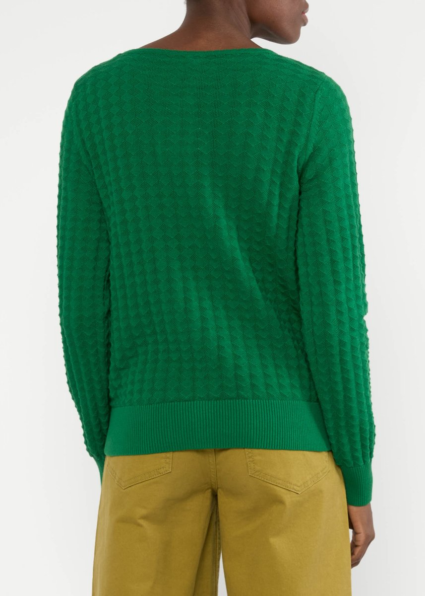 Blutsi Cardigan Save the Brave, boogie green