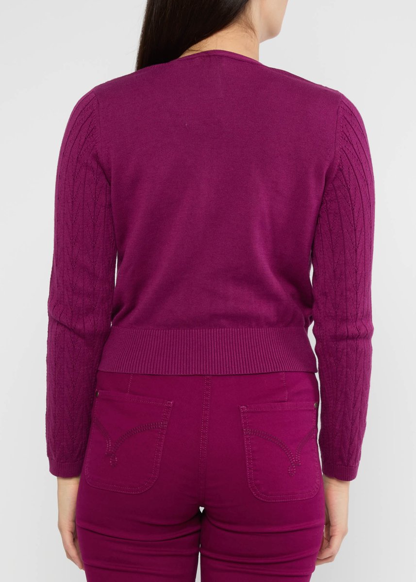 Blutsi Cardigan Save the World, starlight pink