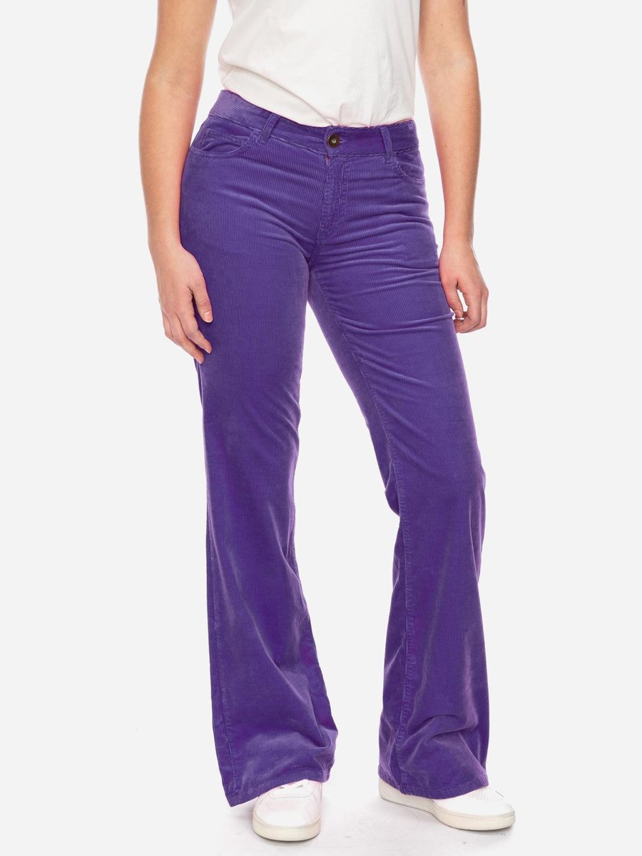 Ato Berlin - Cordschlaghose Newton, Lila