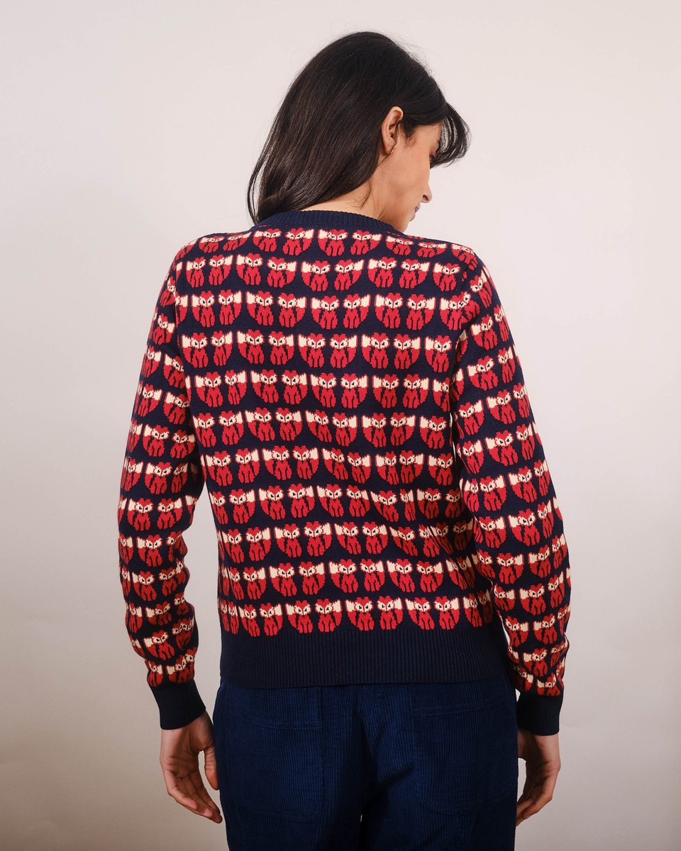 Pretty Vacant Strickpulli Fox Repeat / 8