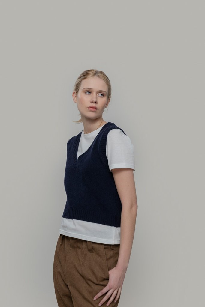 Rifo Pullunder Melania, Wolle (rec.), Blue Mora