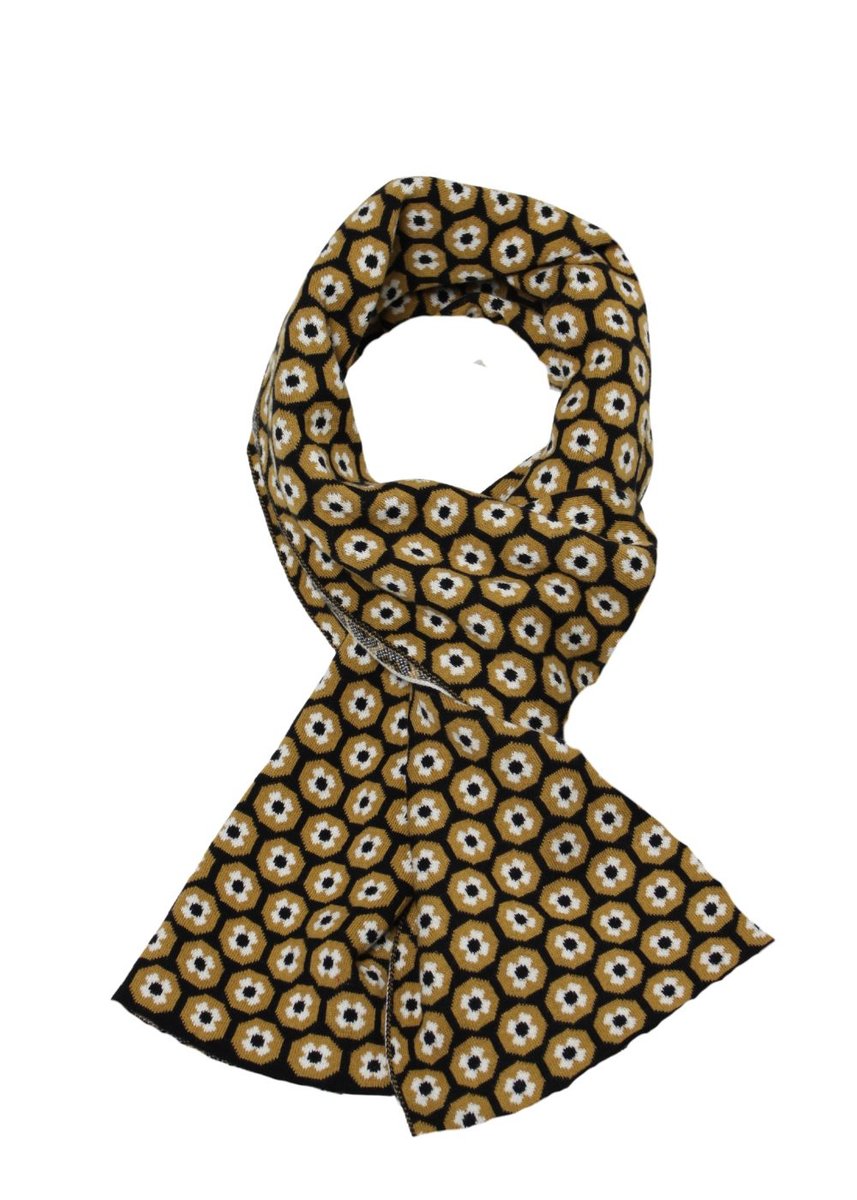 Circus Jacquard-Schal Pansie, Bronze