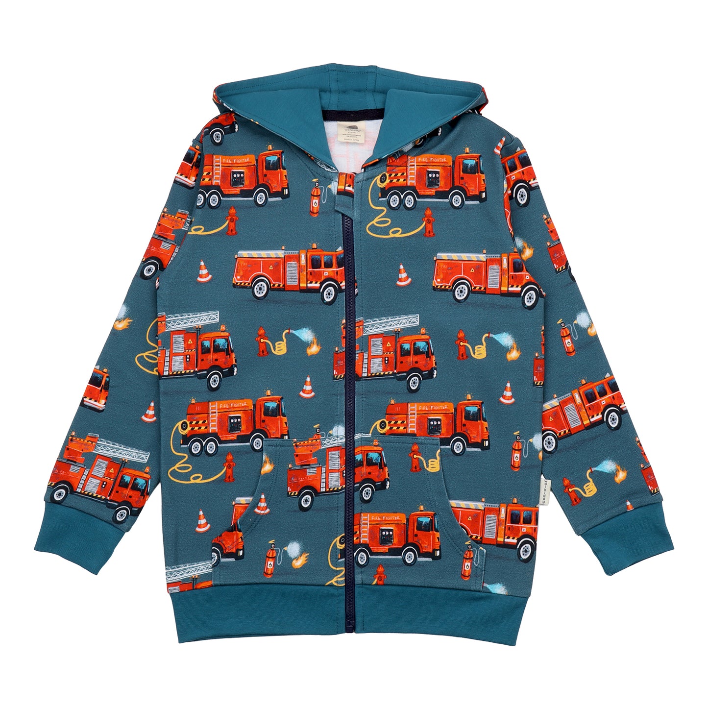 Walkiddy Sweatjacke Feuerwehr