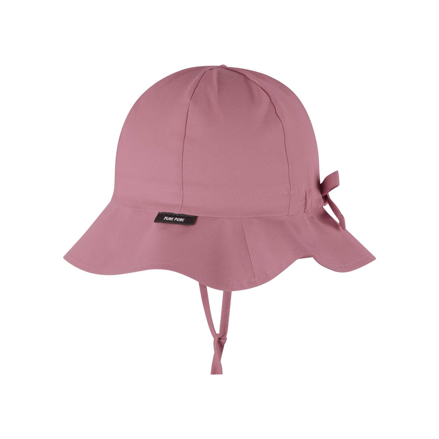 PurePure Sonnenhut Flapper mit UV-Schutz, Mauve