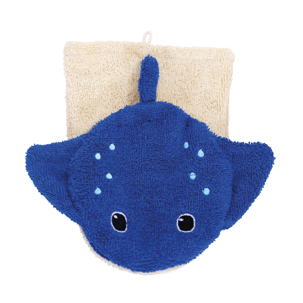 Fürnis Kinderwaschlappen Rochen Rudi