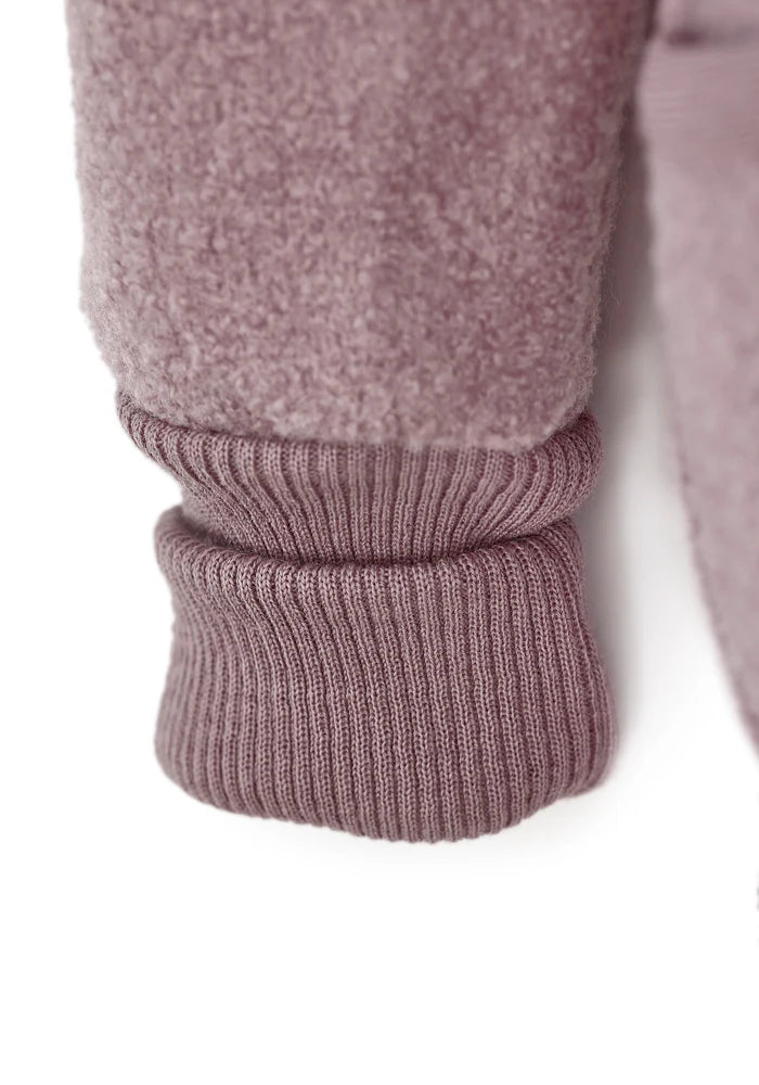 Halfen Kinder-Walkjacke, Mauve