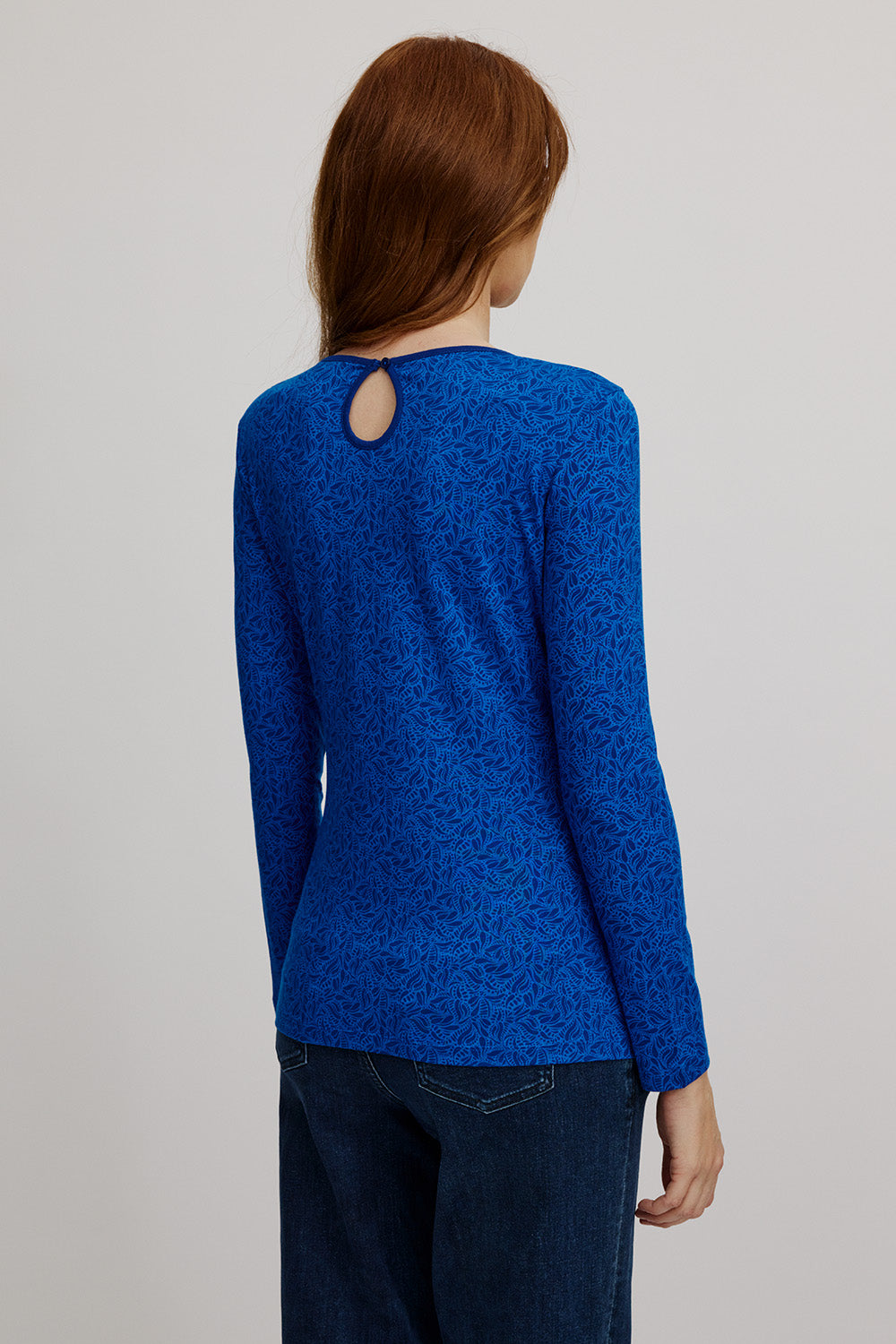 Tranquillo Jersey-Shirt, Blue Paisley