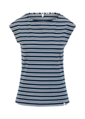 Blutsi Top Boxy Babe, stripes blue
