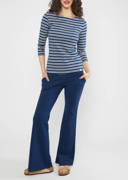 Blutsi Shirt Oh Marine, stripes blue