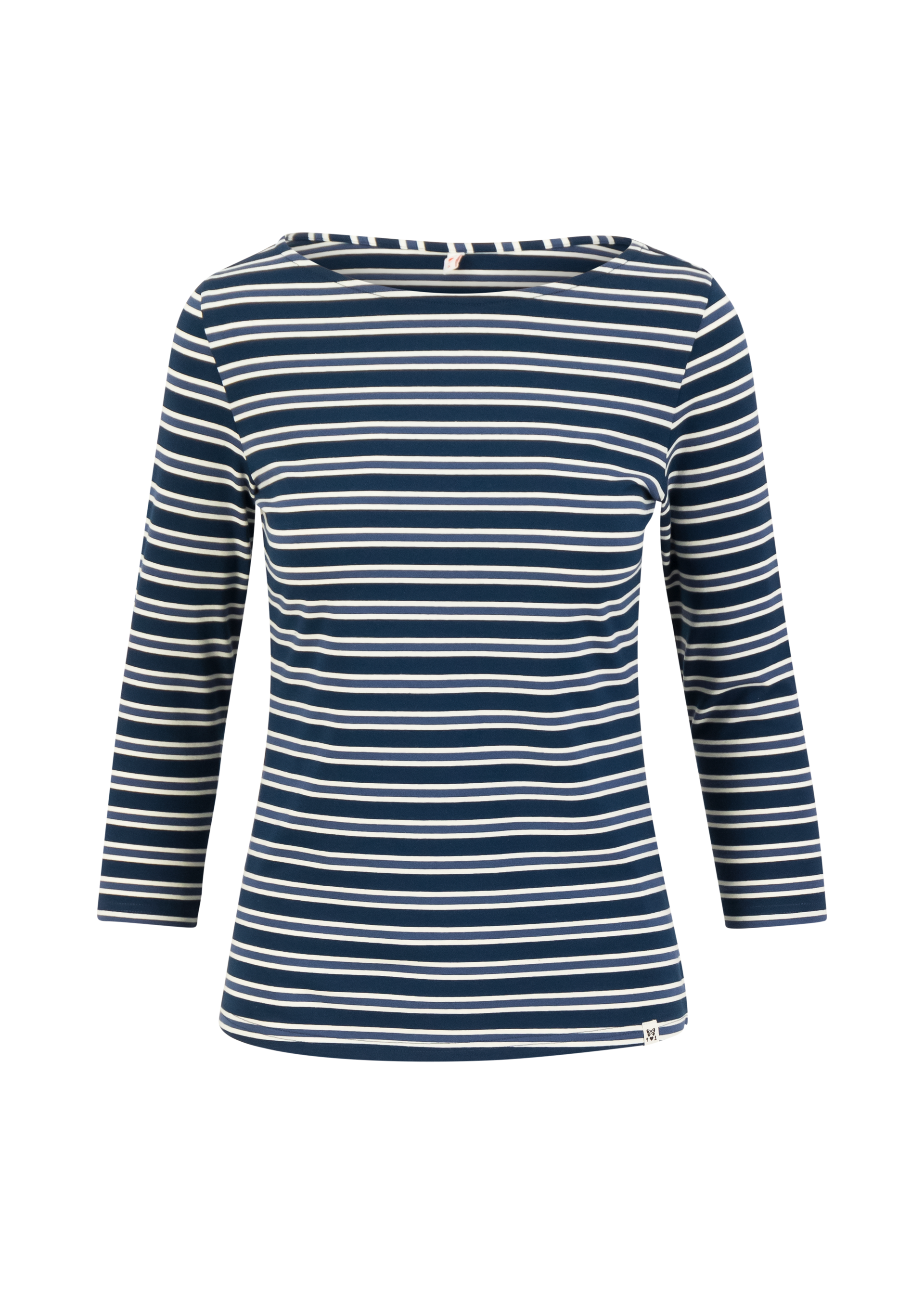Blutsi Shirt Oh Marine, stripes blue