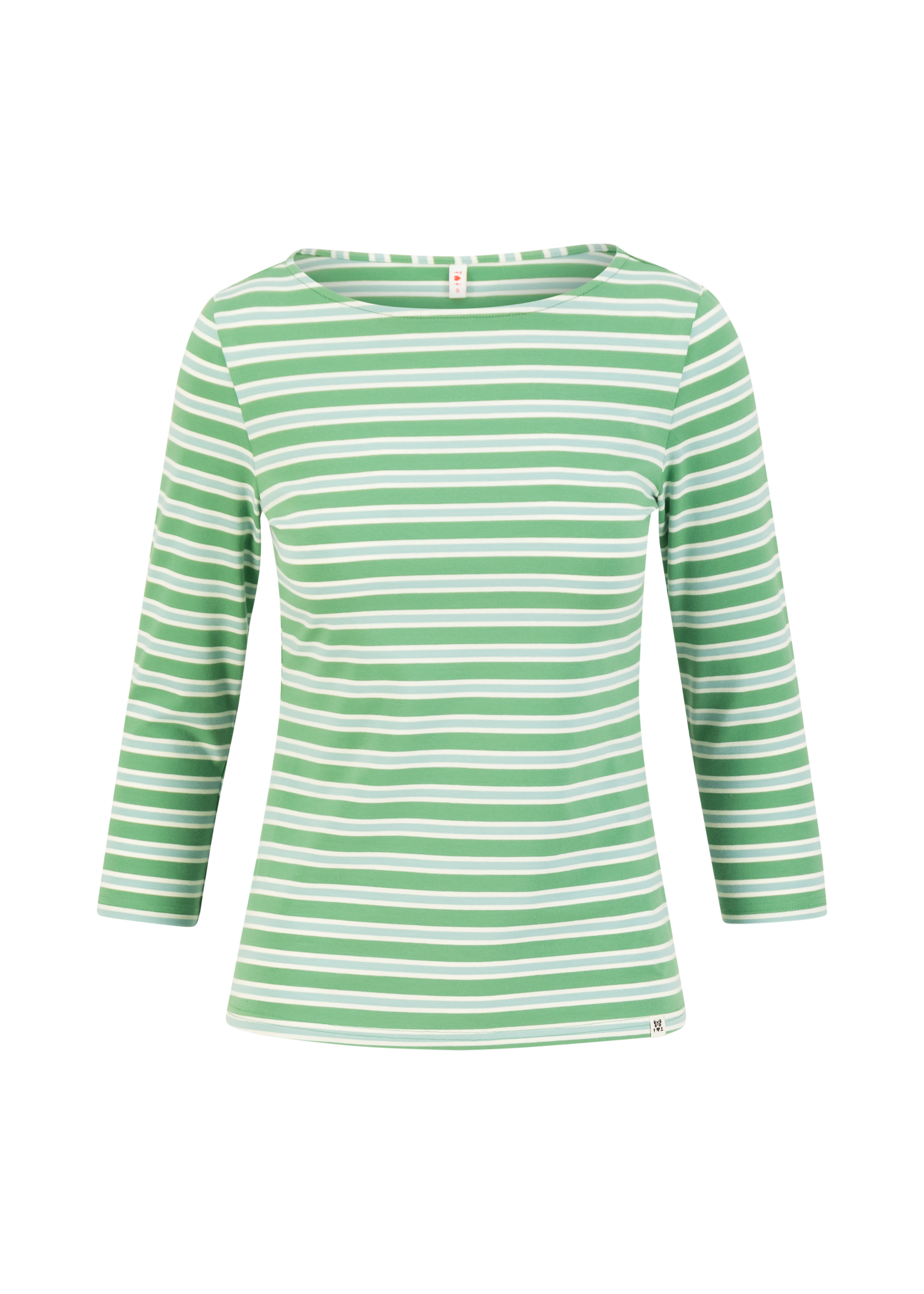 Blutsi Shirt Oh Marine, stripes green