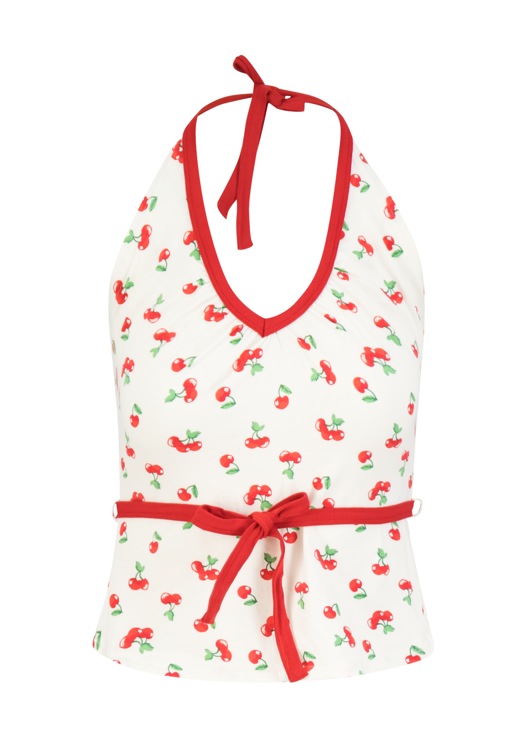 Blutsgeschwister Top Ma Chérie, cherry print memory