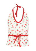 Blutsgeschwister Top Ma Chérie, cherry print memory