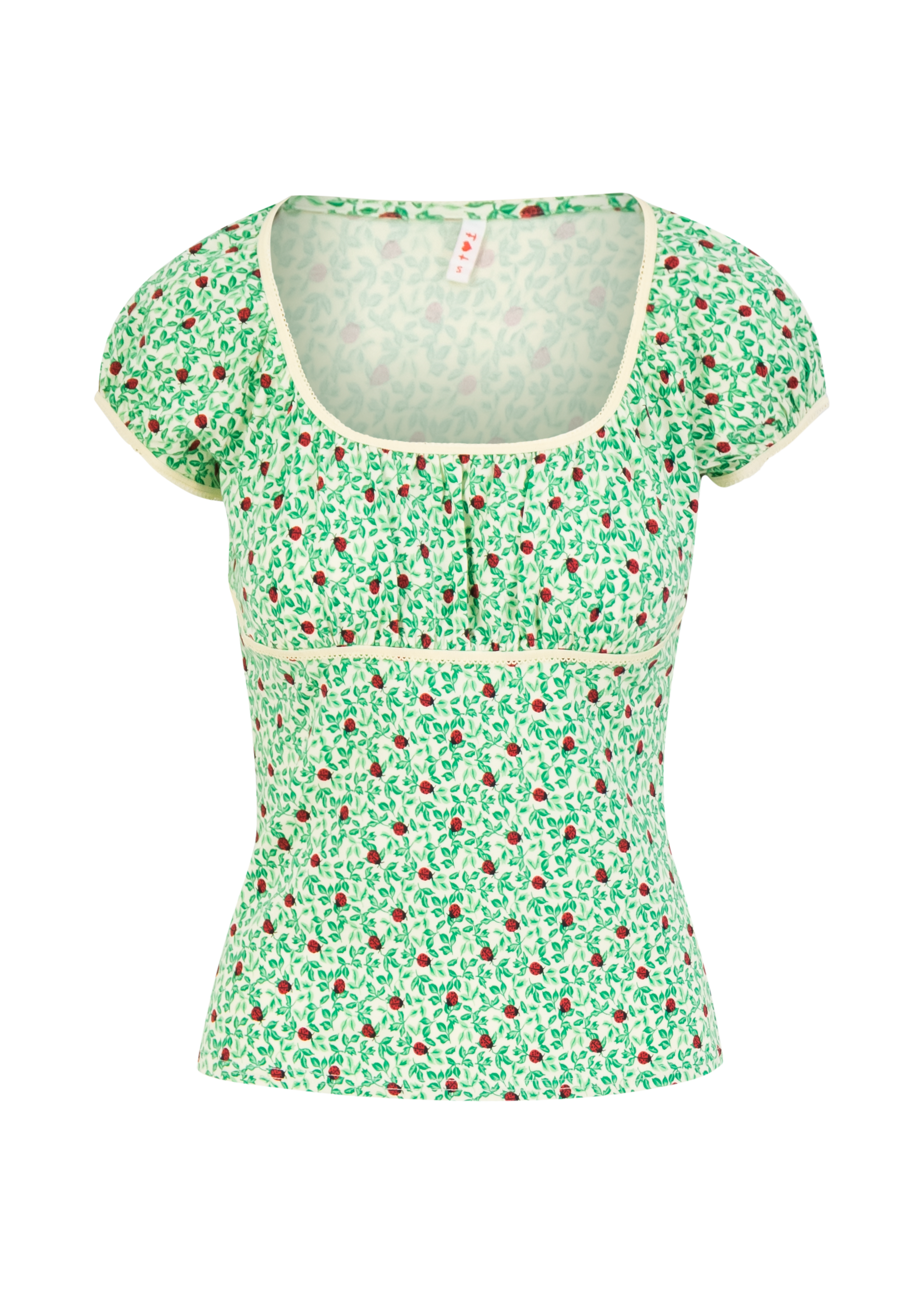 Blutsgeschwister T-Shirt Blumento Ferde, leafy ladybug
