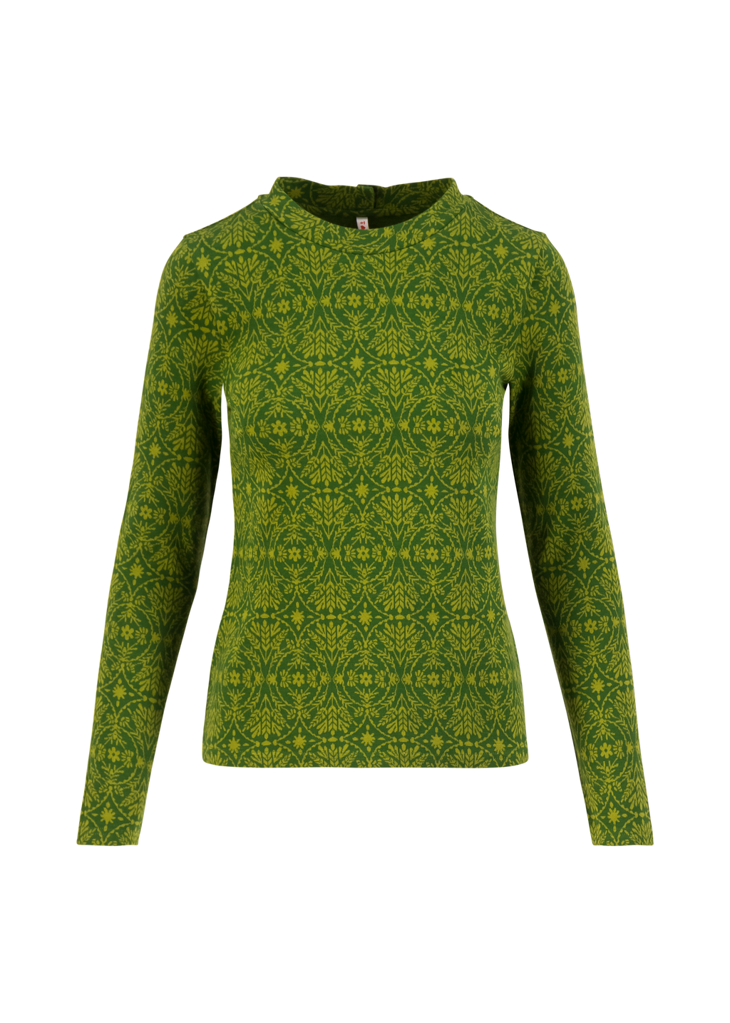 BG Strickoberteil Safe and Warm Turtle, green harvest thanks