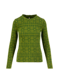 BG Strickoberteil Safe and Warm Turtle, green harvest thanks