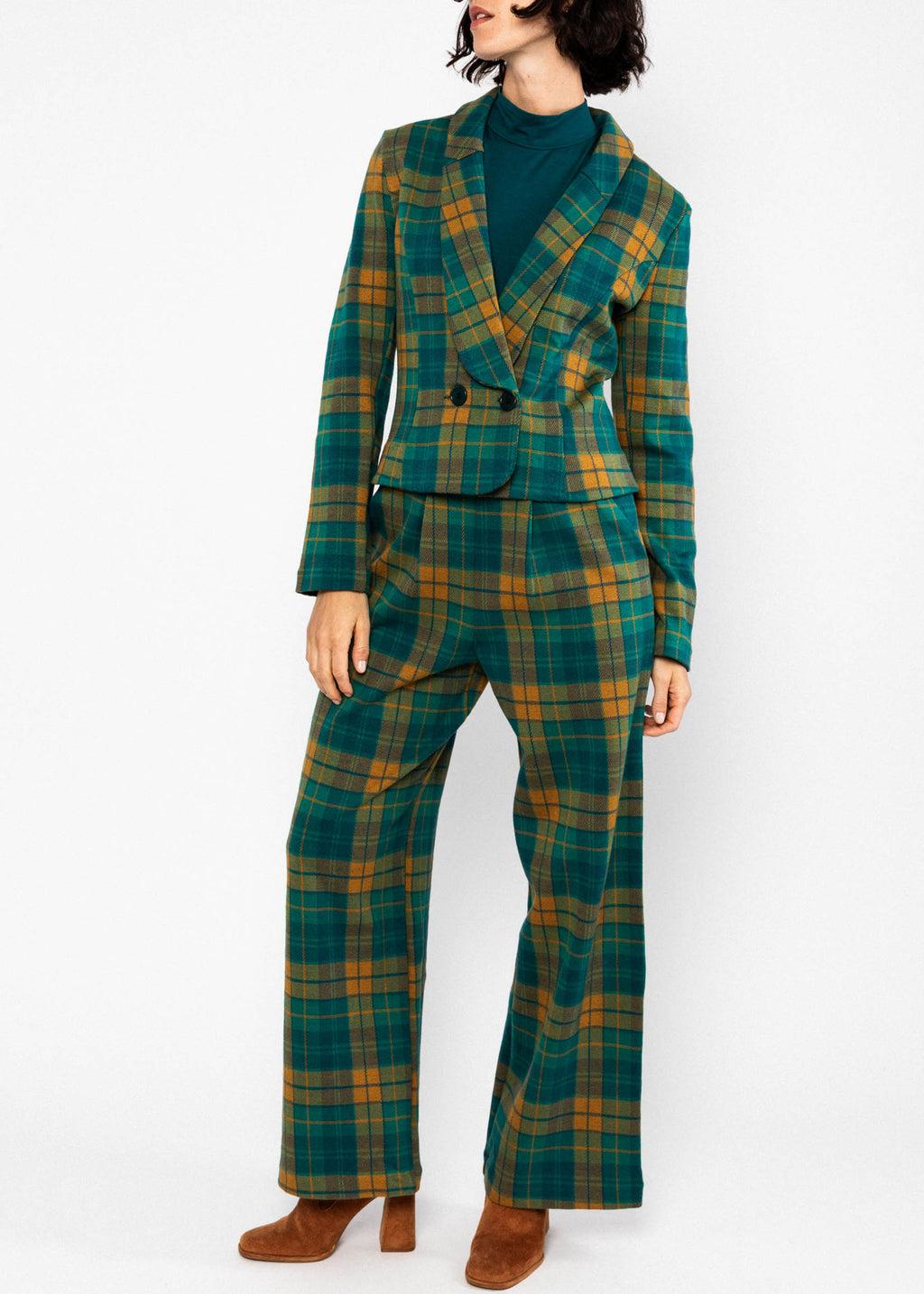 BG Blazer Tailored Threads, classy sassy check