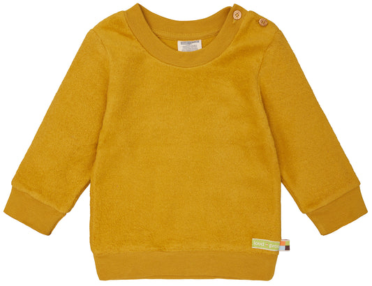 Loud+Proud Pulli Baumwollfleece, Curry